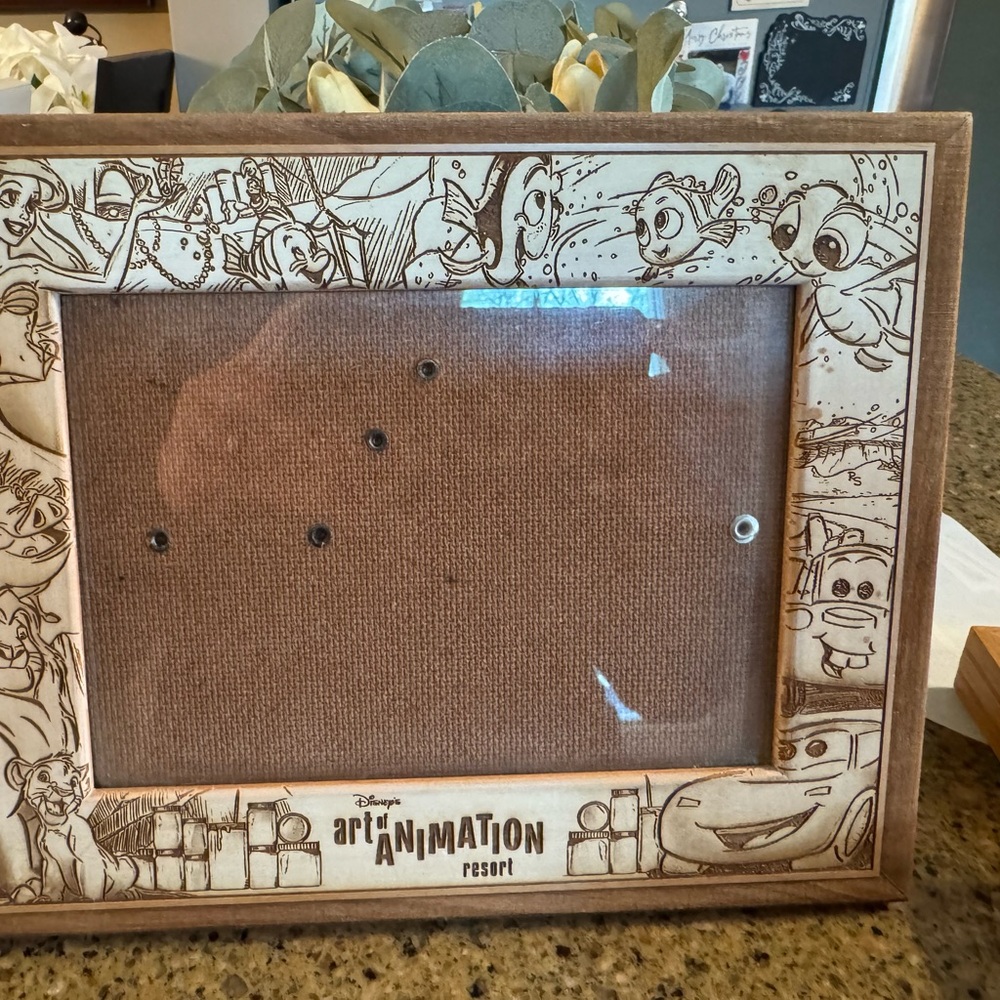 Disney Art of Animation Resort Brown and Cream Sketch Frame